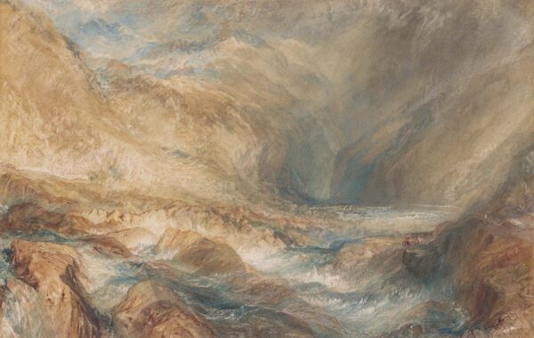 Thaw Collection, 2006.52, Turner, J. M. W. (Joseph Mallord William), 1775-1851. The Pass at St. Gotthard, near Faido [drawing]. 19th C